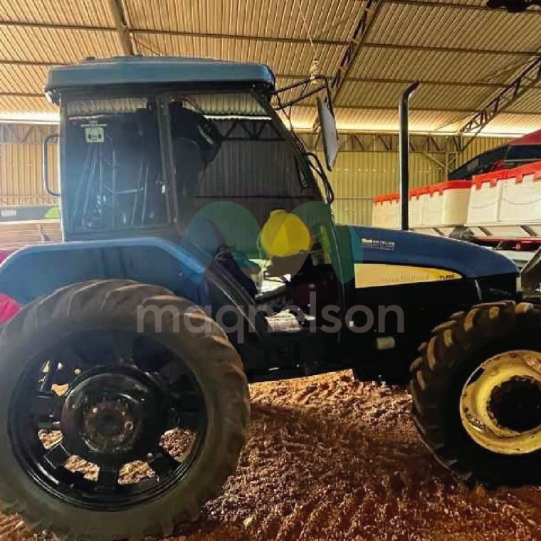 new holland trator tl 85 2010 hibrido 1p semiautomatico