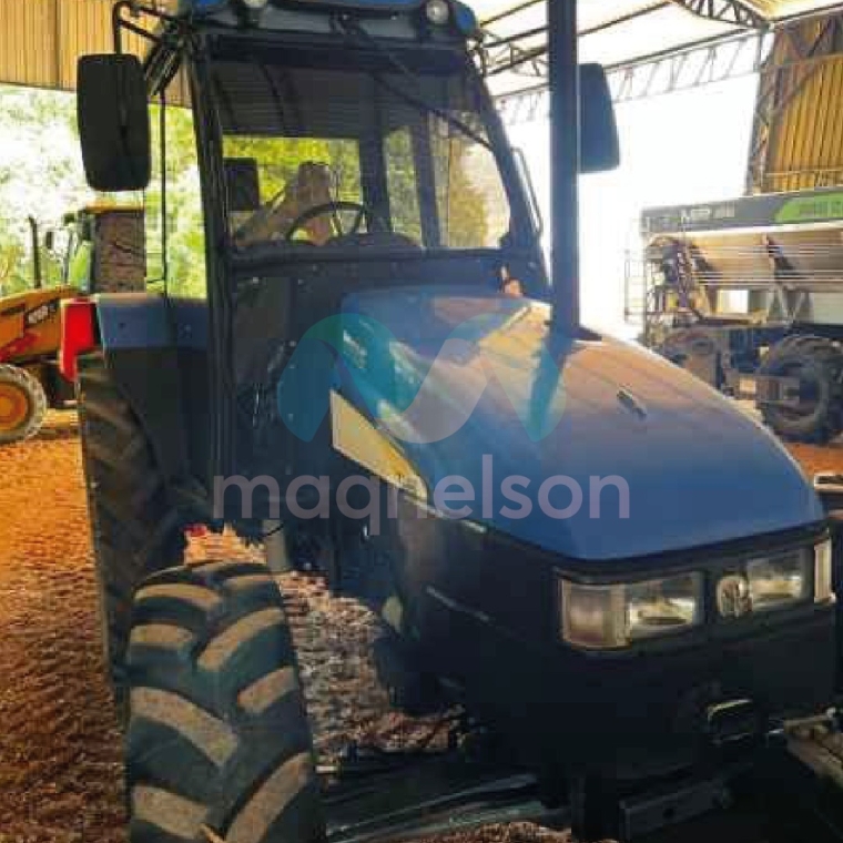 new holland trator tl 85 2010 hibrido 1p semiautomatico