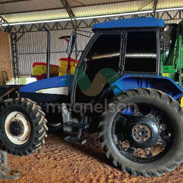 new holland trator tl 85 2010 hibrido 1p semiautomatico