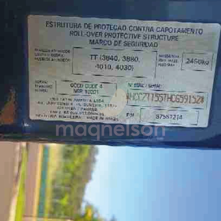 new holland trator tt 3840 2017 hibrido 1p semiautomatico