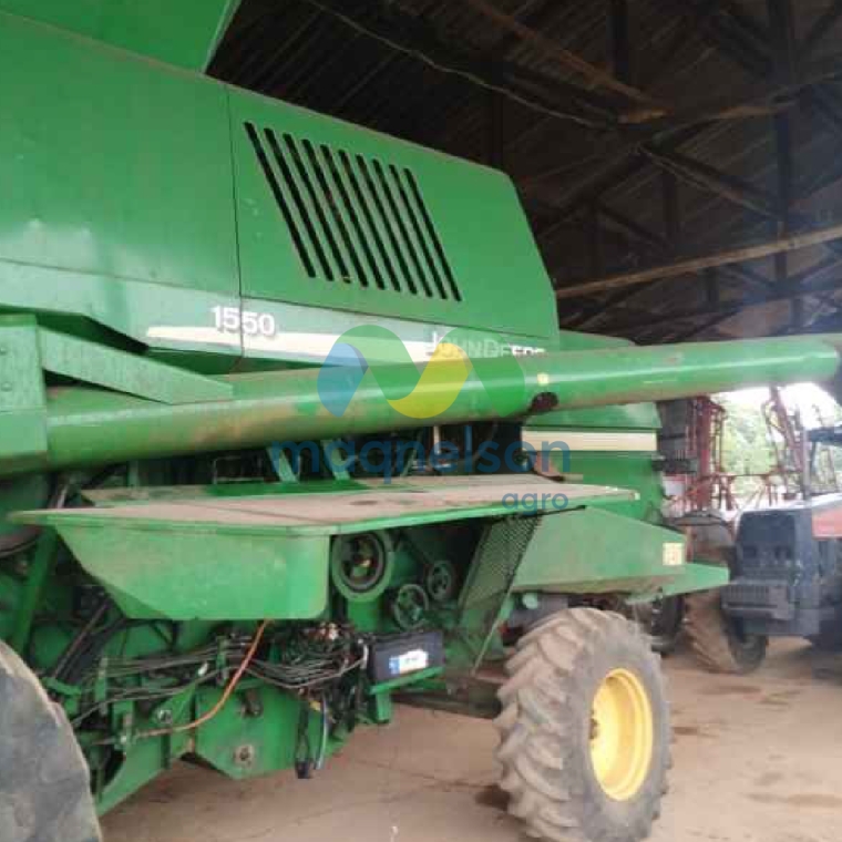 john deere colheitadeira 1550 2002 hibrido 1p semiautomatico