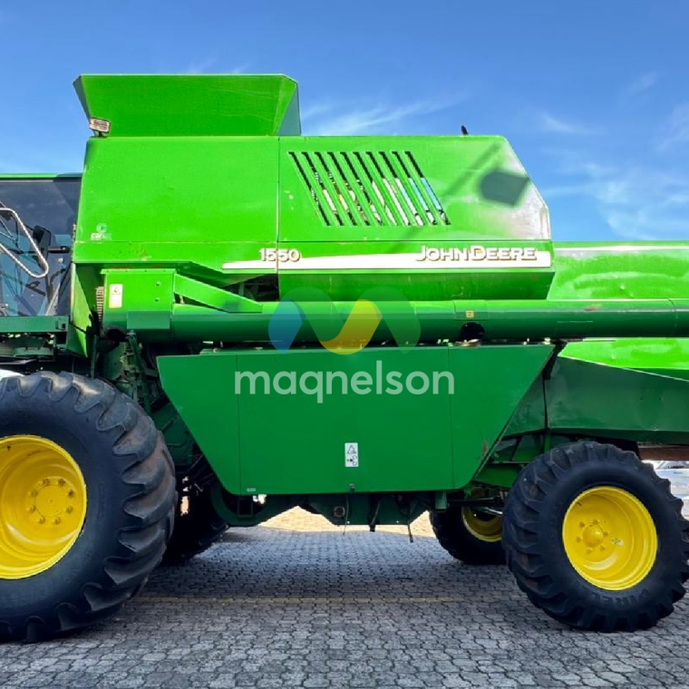 john deere colheitadeira 1550 2002 hibrido 1p semiautomatico