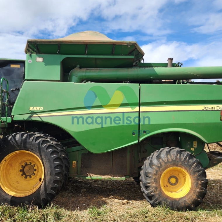 john deere colheitadeira s550 2015 hibrido 1p semiautomatico
