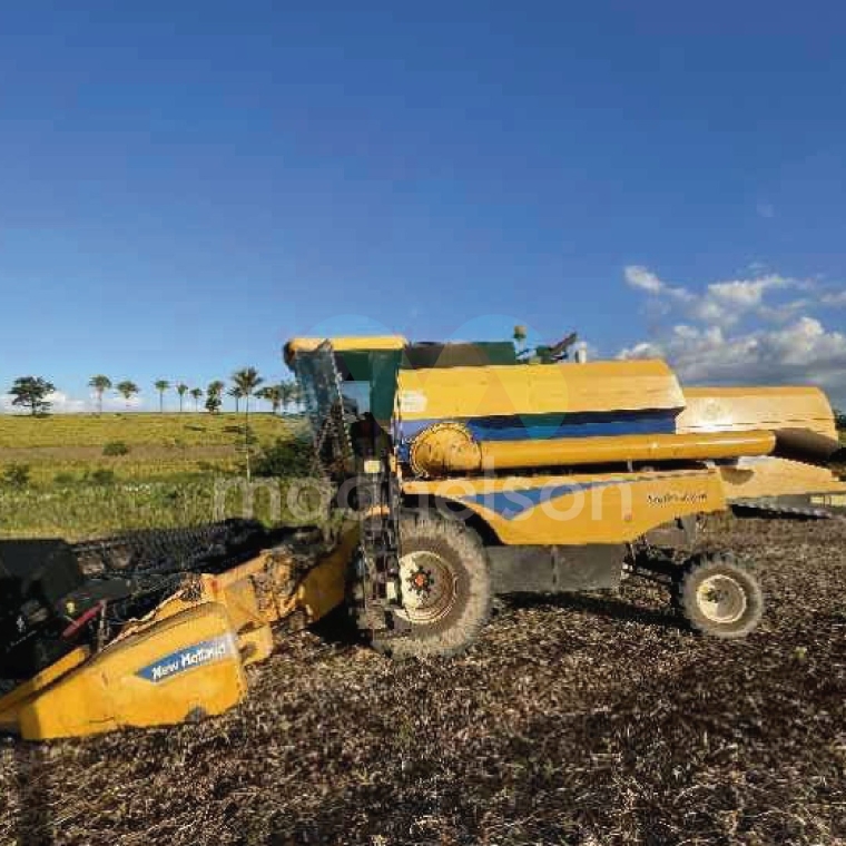 new holland colheitadeira tc 5070 2015 hibrido 1p semiautomatico