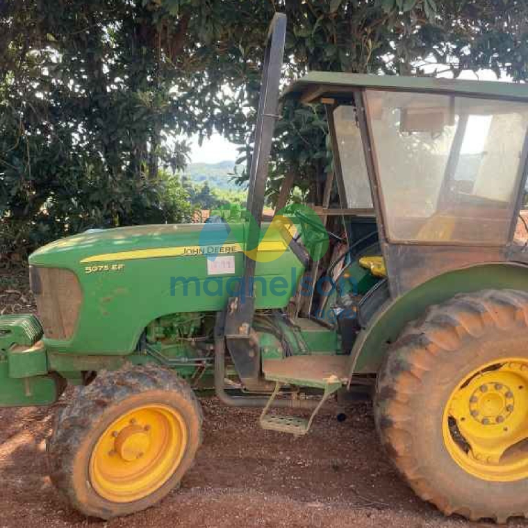 john deere trator 5075ef 2017 hibrido 1p semiautomatico