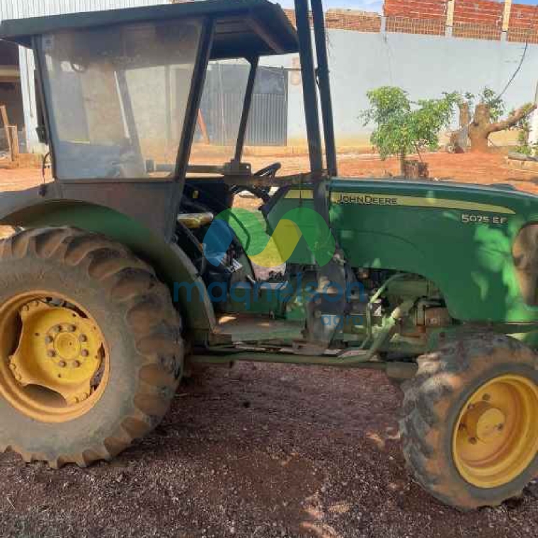 john deere trator 5075ef 2017 hibrido 1p semiautomatico