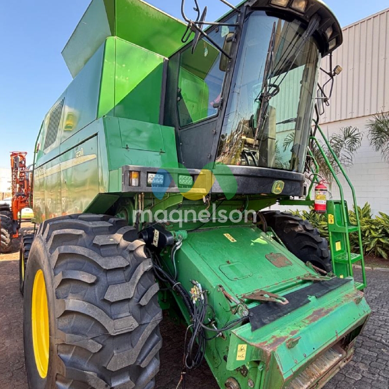 john deere colheitadeira 1550 2008 diesel 1p semiautomatico