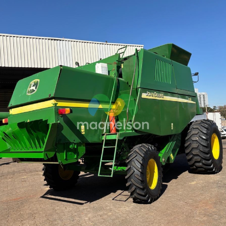 john deere colheitadeira 1550 2008 diesel 1p semiautomatico