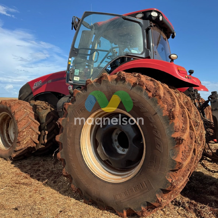 case trator magnum 400 2022 diesel 1p semiautomatico