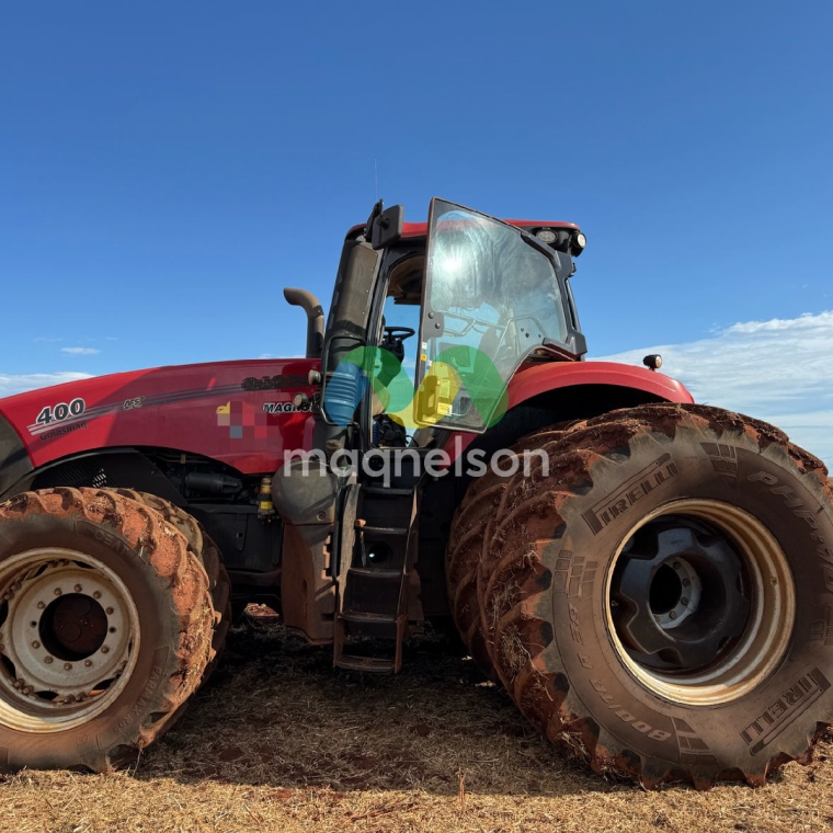 case trator magnum 400 2022 diesel 1p semiautomatico