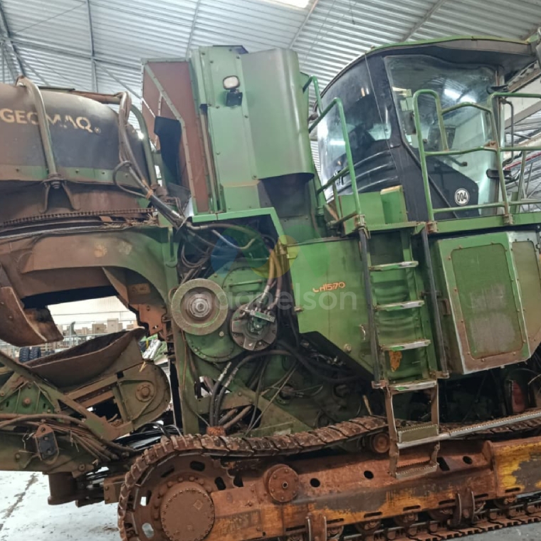 john deere colhedora de cana ch 570 2016 diesel 1p semiautomatico19