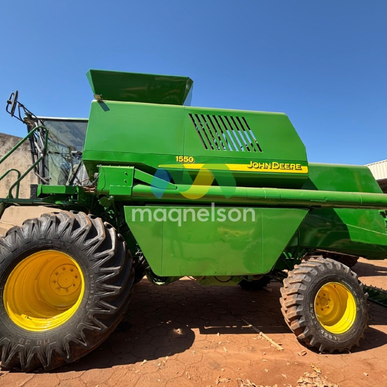 john deere colheitadeira 1550 2003 diesel 1p semiautomatico