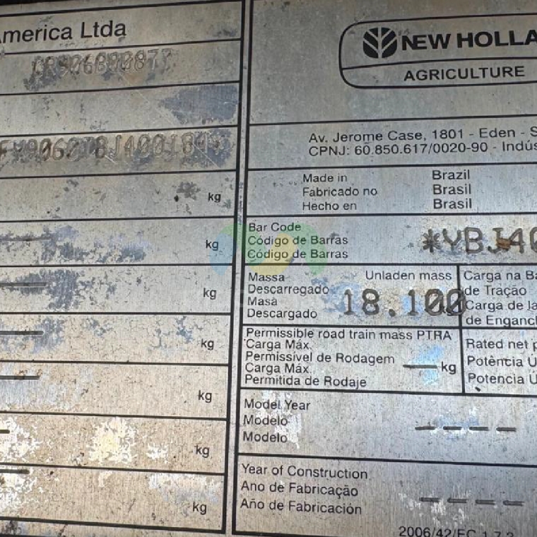 new holland colheitadeira cr 9060 2011 diesel 1p semiautomatico13