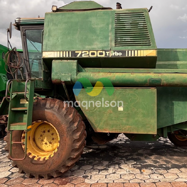 john deere colheitadeira 7200 1992 diesel 1p semiautomatico16