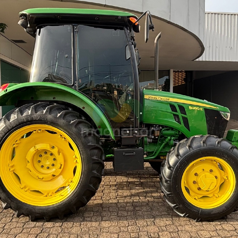 john deere trator 5080e  2021 diesel 1p semiautomatico1