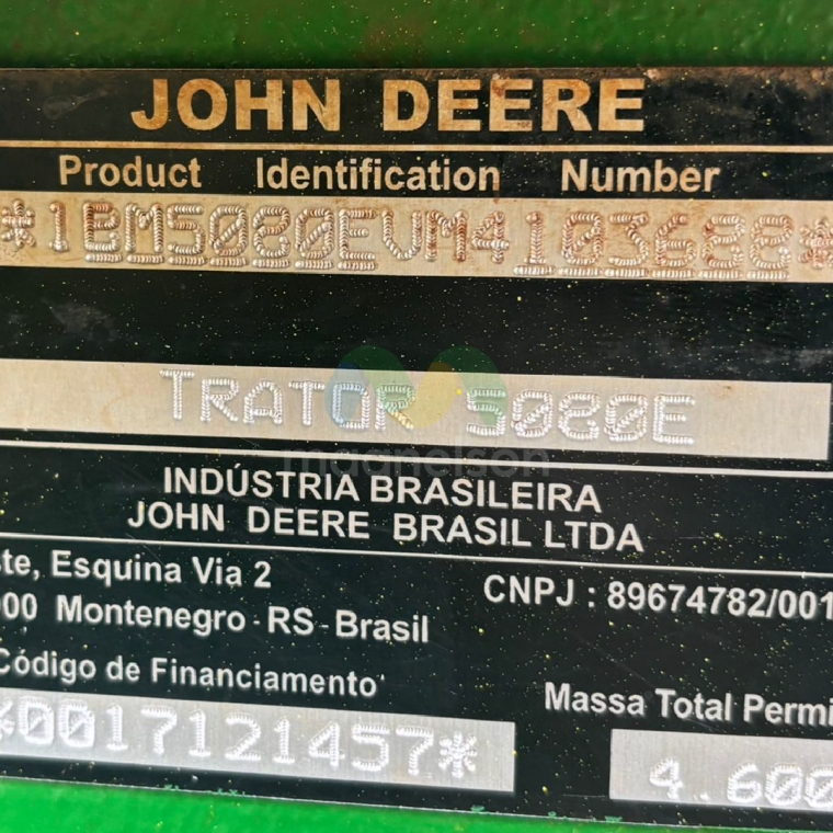 john deere trator 5080e  2021 diesel 1p semiautomatico14