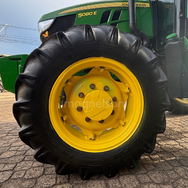 john deere trator 5080e  2021 diesel 1p semiautomatico6