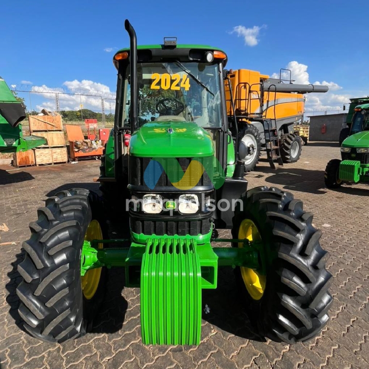 john deere trator 6115j  2024 diesel 1p semiautomatico1