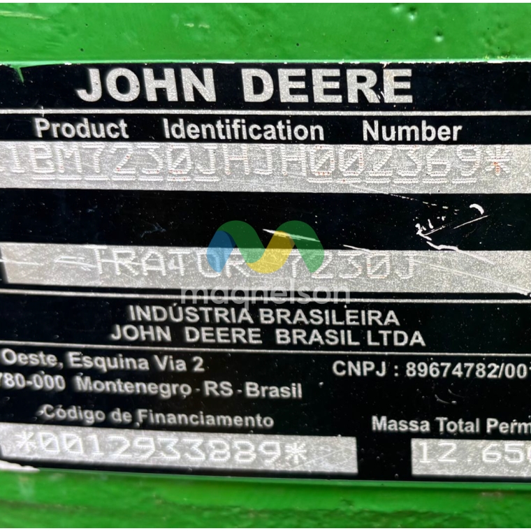 john deere trator 7230j  2018 diesel 1p semiautomatico10
