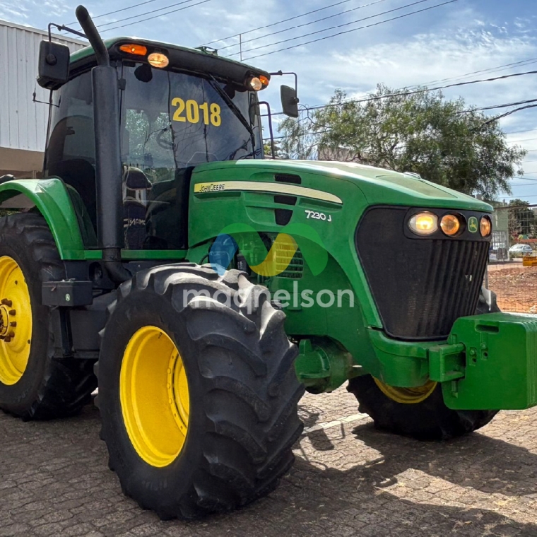 john deere trator 7230j  2018 diesel 1p semiautomatico3