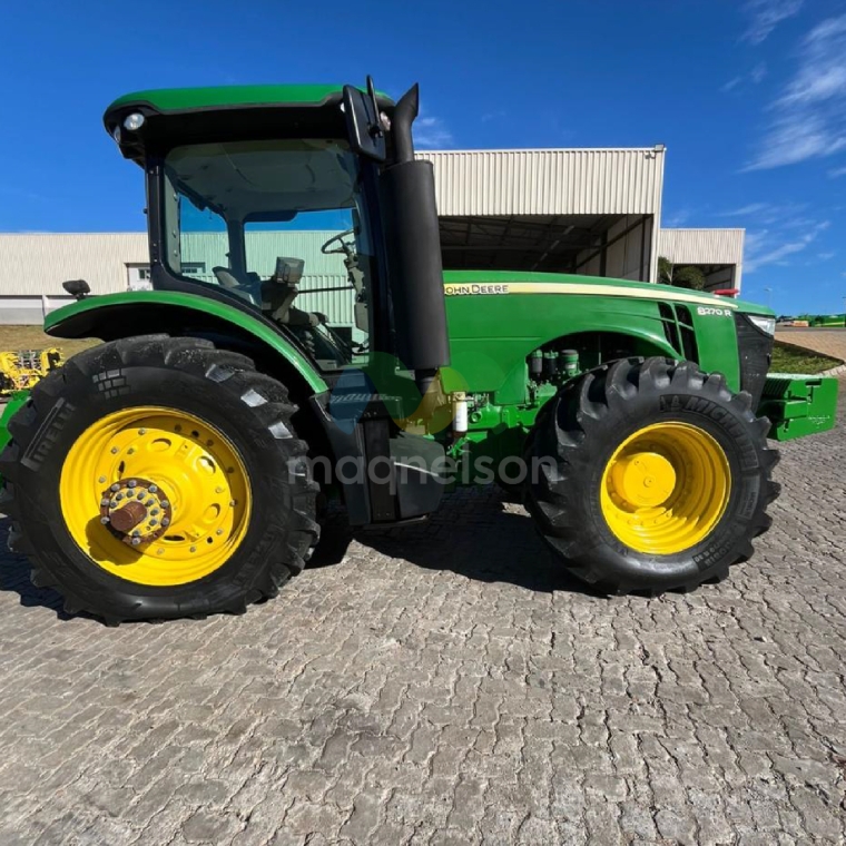 john deere trator 8270r  2018 diesel 1p semiautomatico1