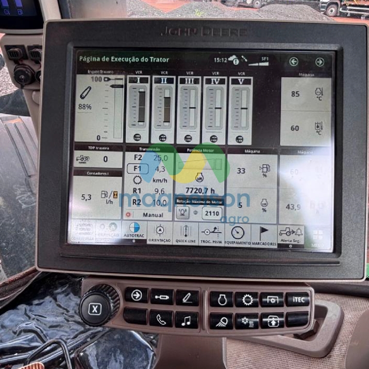 john deere trator 8400r  2022 diesel 1p semiautomatico5