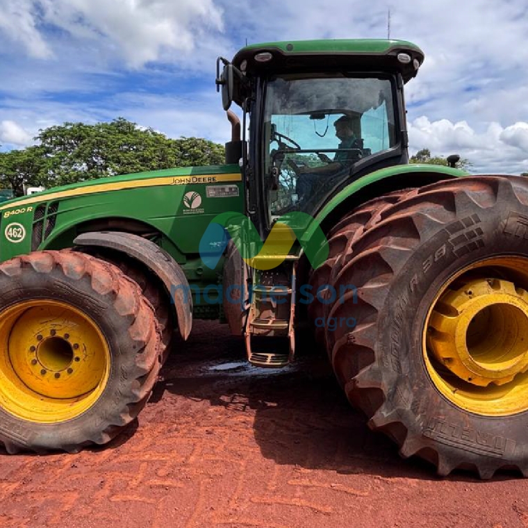 john deere trator 8400r  2022 diesel 1p semiautomatico1