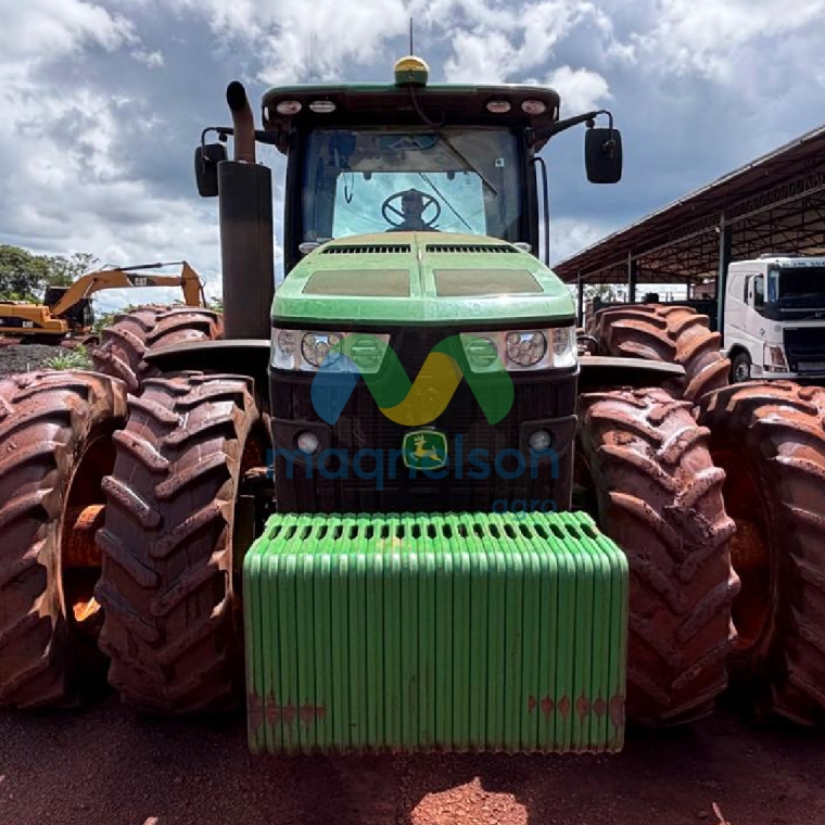 john deere trator 8400r  2022 diesel 1p semiautomatico2