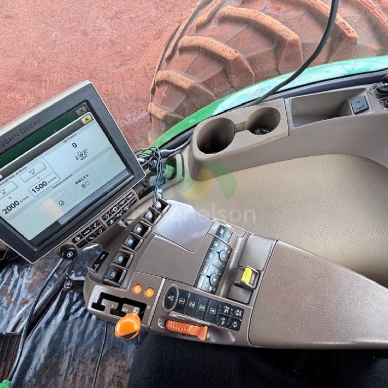 john deere trator 8400r  2022 diesel 1p semiautomatico9