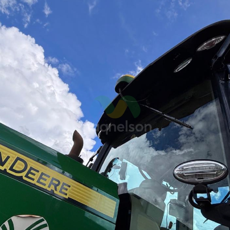 john deere trator 8400r  2022 diesel 1p semiautomatico6