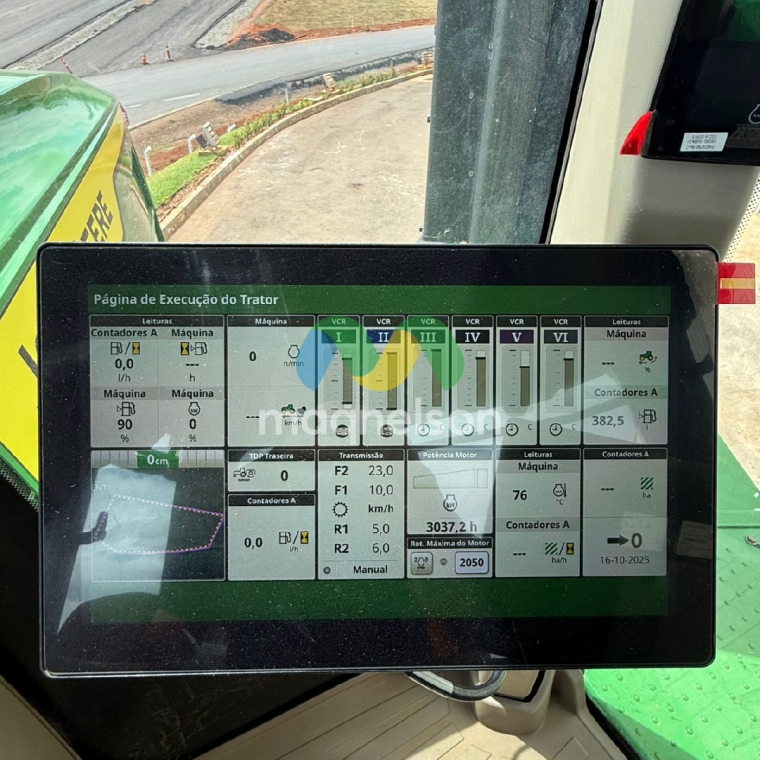 john deere trator 9520r  2024 diesel 1p semiautomatico6