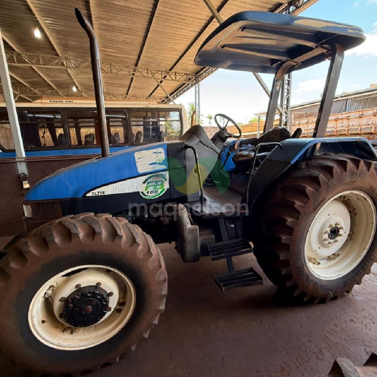 new holland trator hollad tl 75 2005 diesel 1p manual