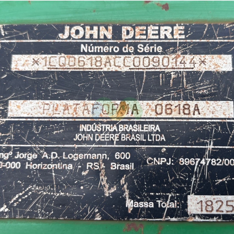 john deere colheitadeira 1175 2012 diesel 1p semiautomatico38