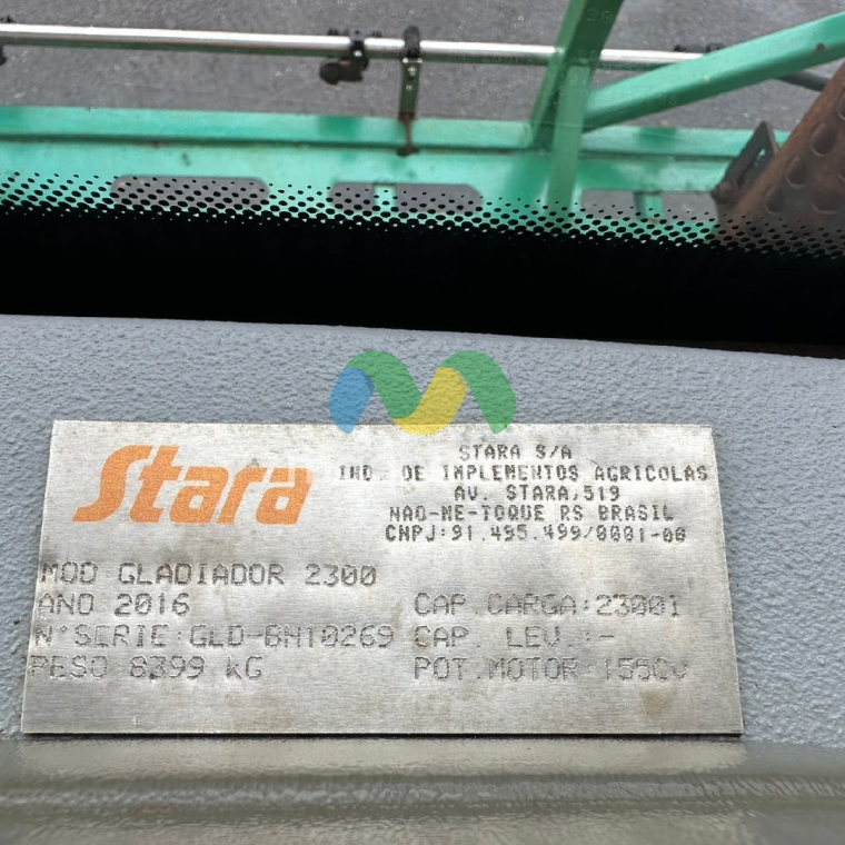 stara pulverizador gladiador 2300 2016 diesel 1p semiautomatico15