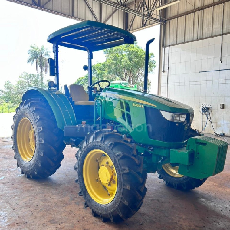 john deere trator 5080e  2023 diesel 1p semiautomatico