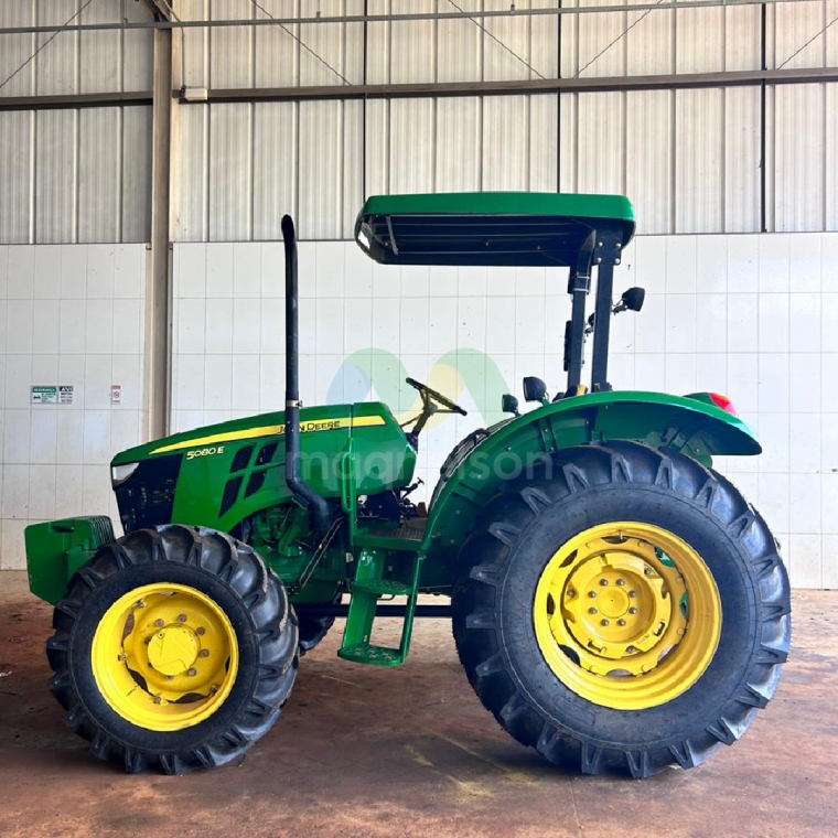 john deere trator 5080e  2023 diesel 1p semiautomatico1