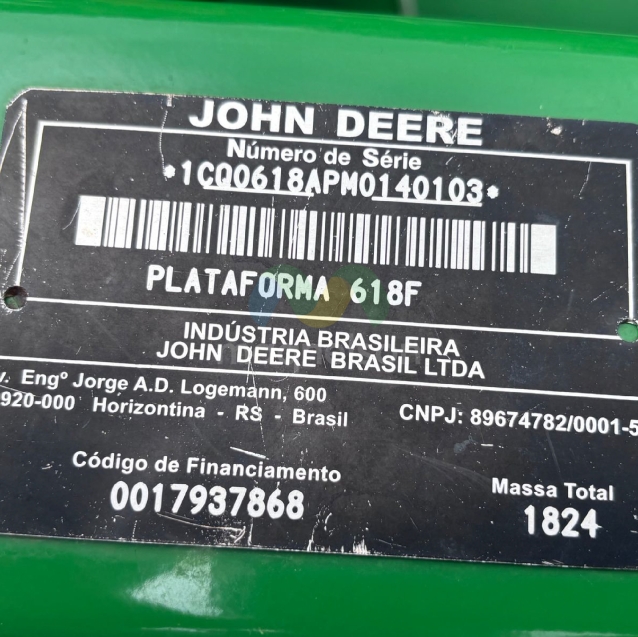 colheitadeira john deere s43014