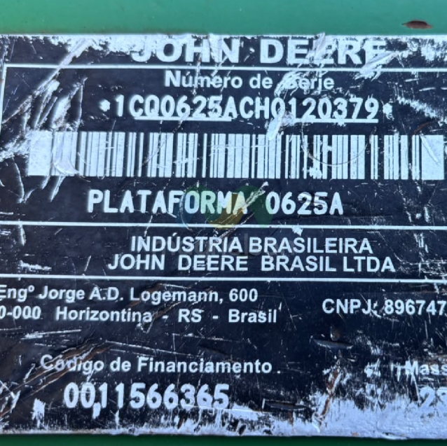 colheitadeira john deere sts 957035