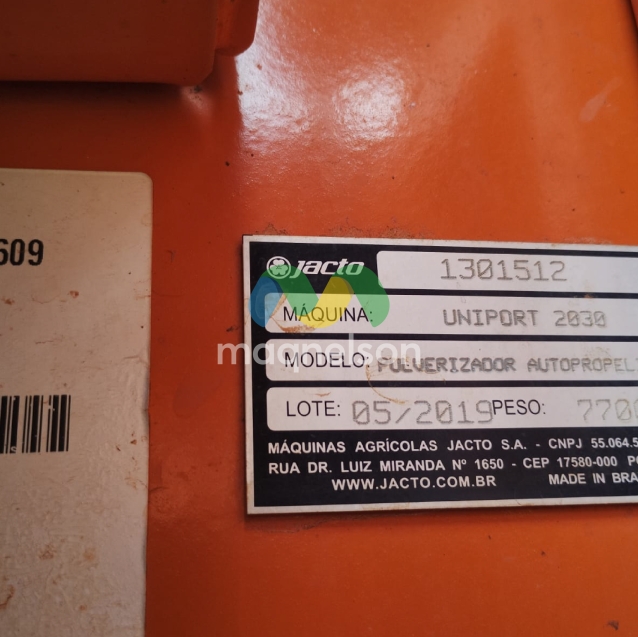 pulverizador jacto uniport 20307