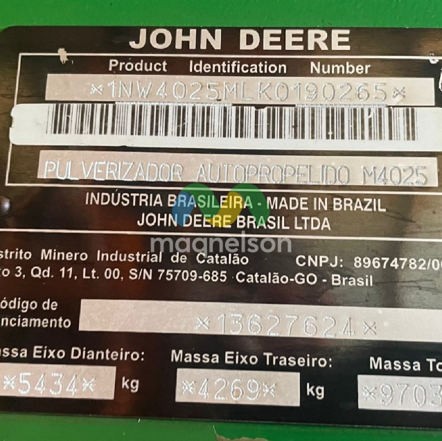 pulverizador john deere m402516