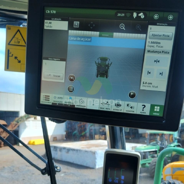 colhedora de cana john deere ch 57011