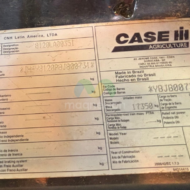 colheitadeira case 812024