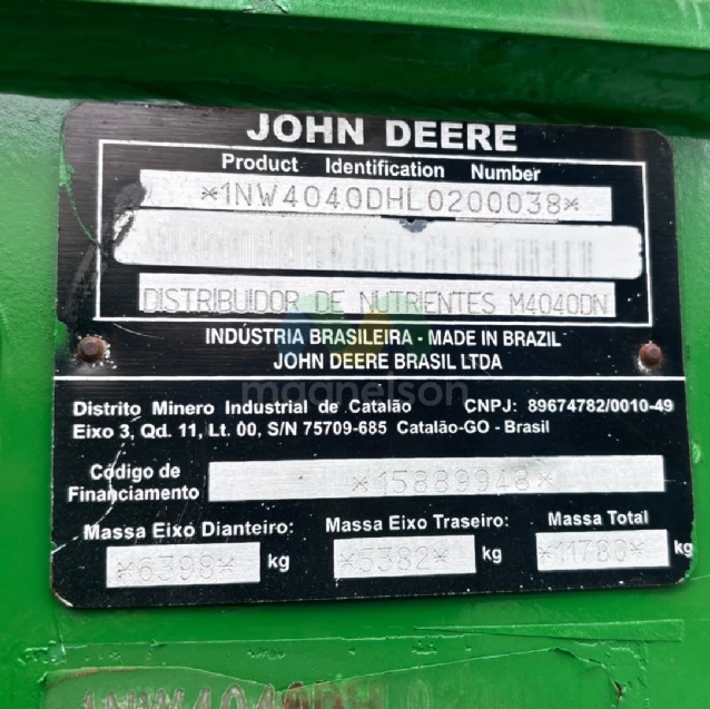 distribuidor john deere m4040dn19