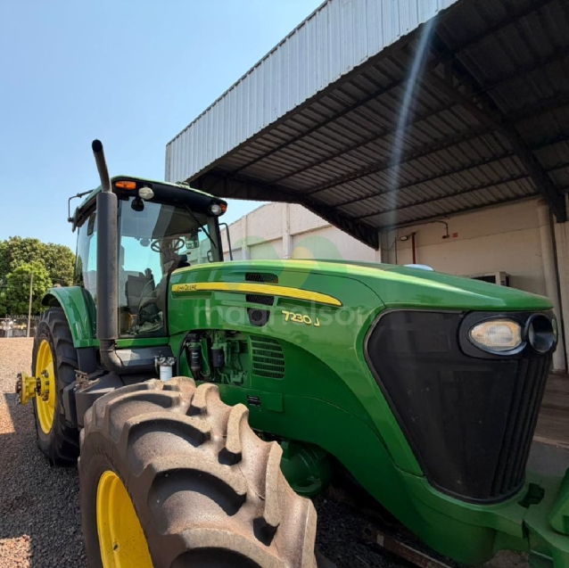 trator john deere 7230j e plantadeira 21222