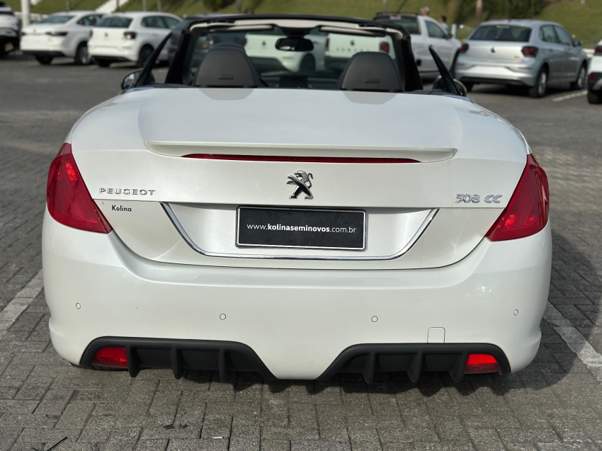 peugeot 308cc 1.6 16v turbo gasolina 2p automatico 1.5 2013
