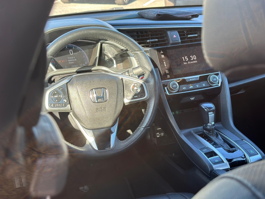 honda civic 1.5 16v turbo gasolina touring 4p cvt 1.4 automatico 2019