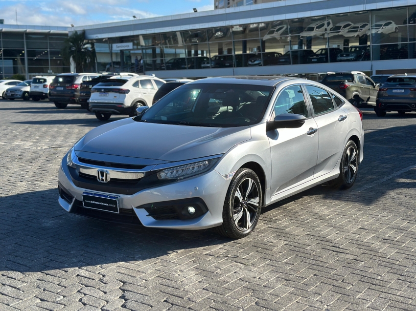 honda civic 1.5 16v turbo gasolina touring 4p cvt 1.4 automatico 2019
