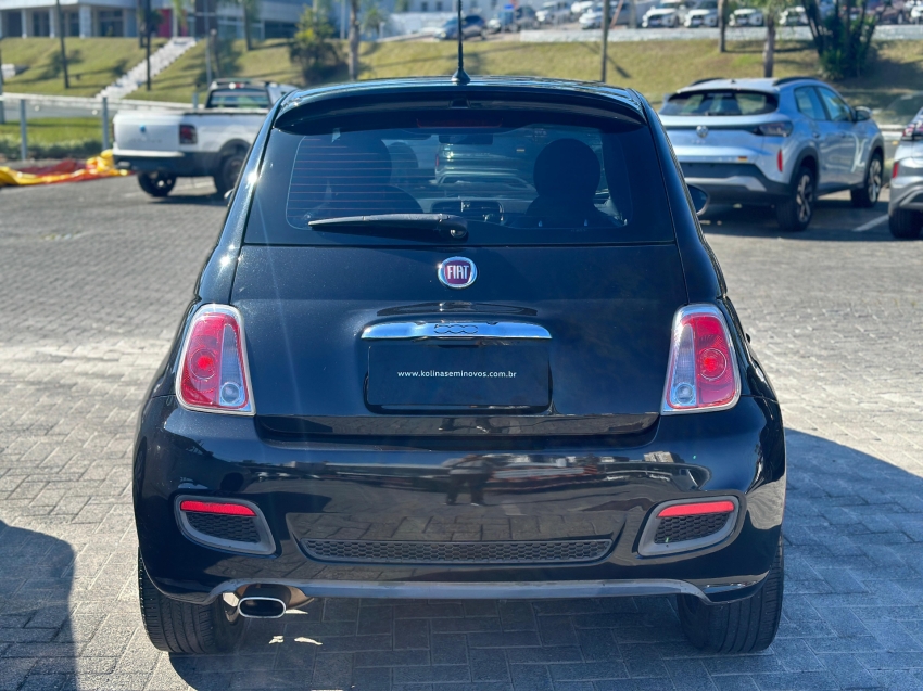 fiat 500 1.4 sport air 16v gasolina 2p automatico 3p 2014
