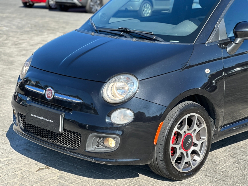 fiat 500 1.4 sport air 16v gasolina 2p automatico 3p 2014