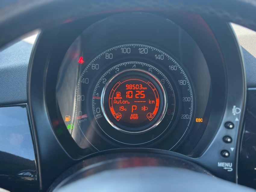 fiat 500 1.4 sport air 16v gasolina 2p automatico 3p 2014